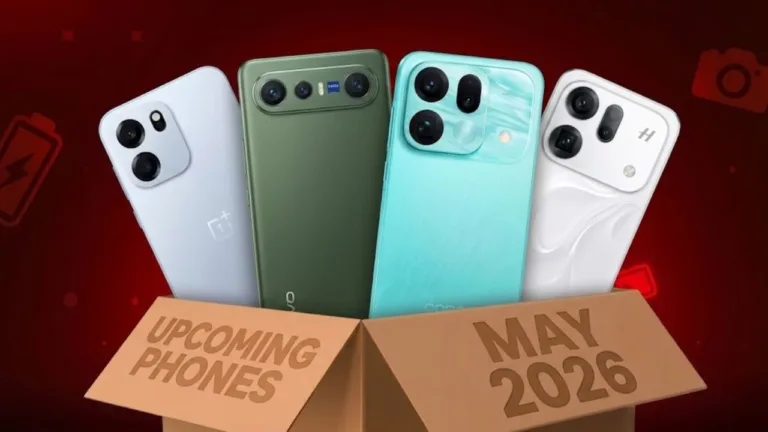 Top 5 Upcoming Smartphone in May 2026: From 8,000mAh Batteries to 200MP Cameras