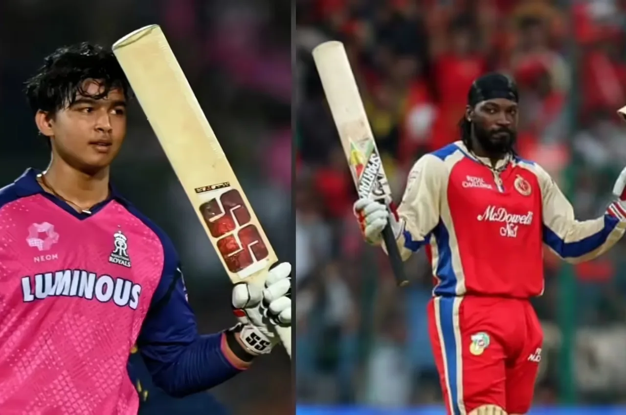 IPL 2026: क्रिस गेल का अनोखा रिकॉर्ड तोड़ेंगे वैभव सूर्यवंशी, 7 छक्के लगाते ही हासिल करेंगे यह उपलब्धि - Vaibhav Suryavanshi | TIMESBULL
