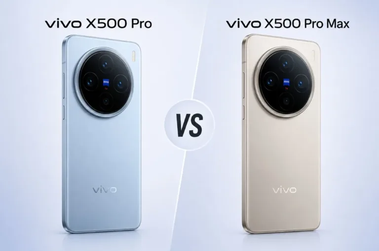Vivo X500 Pro vs Vivo X500 Pro Max: Full Specification & Feature Comparison