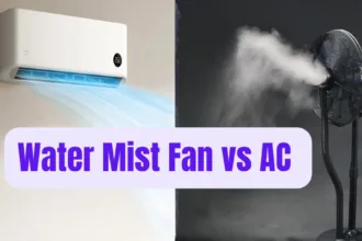 Water Mist Fan vs AC