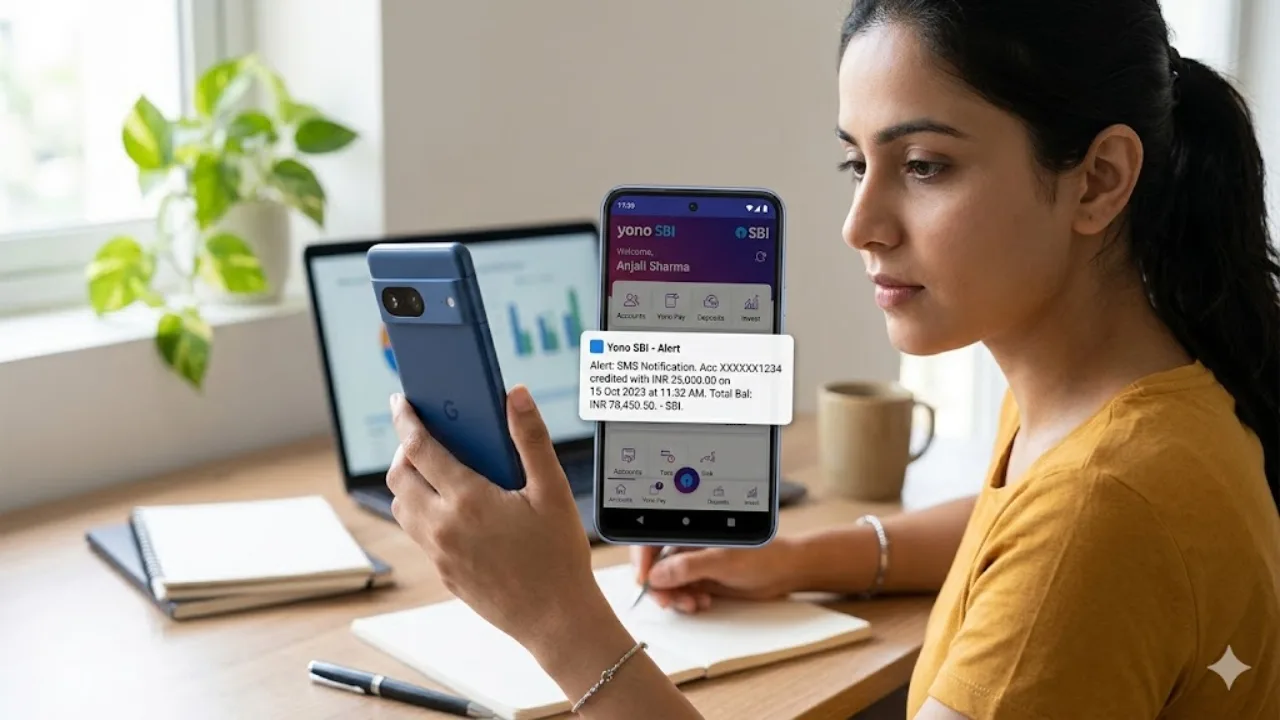 What Is Sms Alert In Yono Sbi | TIMESBULL
