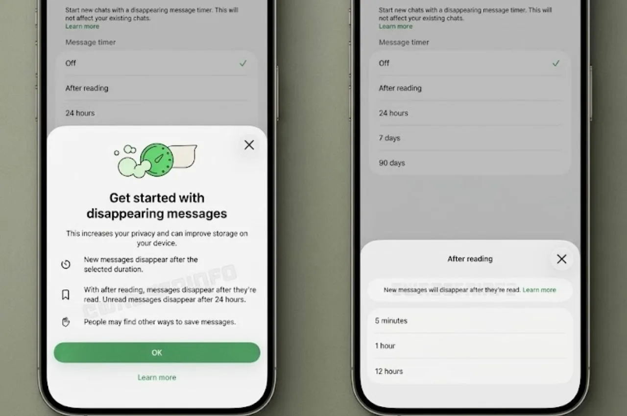 WhatsApp iOS Disappearing Messages Test: New “After Reading” Timer Changes How You Send Private Texts - Whatsapp Ios Disappearing Messages Test | TIMESBULL