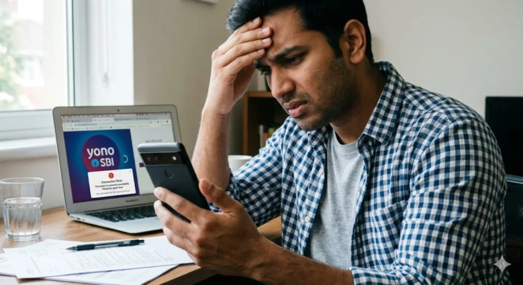 Why Is The Sbi Yono App Not Working  | TIMESBULL
