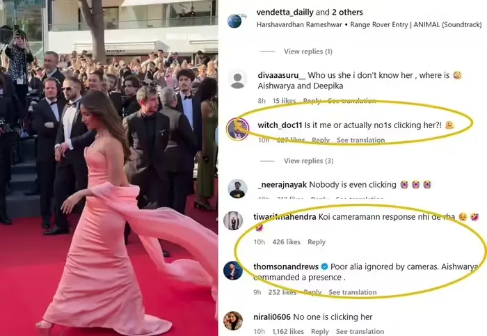 Was Alia Bhatt Disrespected at Cannes? Viral Video Shows Photographer Ignoring Her — Fans React Must Watch - Aliya Bhhat | TIMESBULL