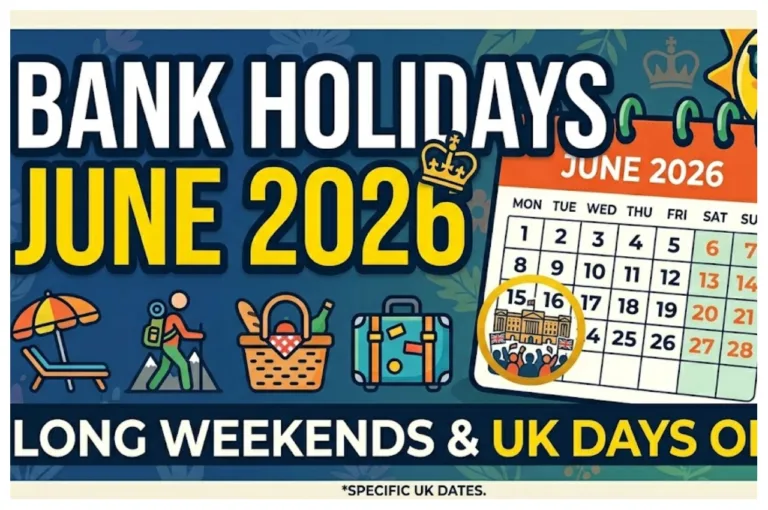 Bank Holidays June 2026 – Banks Closed on 11 Days in Next month, Complete City-Wise Holiday List