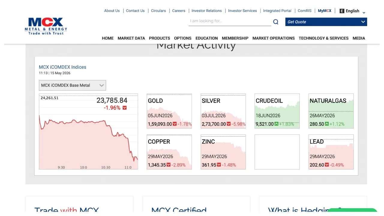Gold Mcx (1) | TIMESBULL