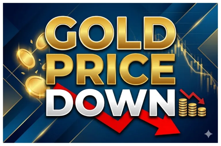 Gold Price Down – Check 24K, 23K, 22K & 18K Gold Updated rates Per 10 Gram