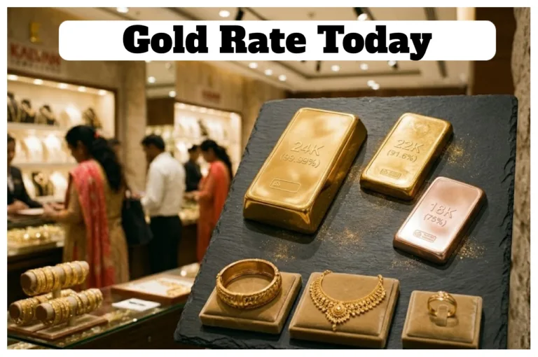 Gold Rate Today – Gold Rises ₹971, Silver Jumps ₹3,049, Check 24K, 22K & 18K IBJA Live Rates