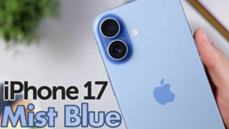 iPhone 17 Mist Blue Edition – Stylish Design, A19 Power and 120Hz Display