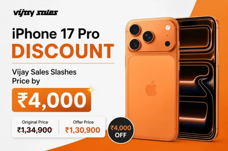 iPhone 17 Pro Discount: Vijay Sales Slashes Price by ₹4,000, Extra Bank Offers Make Deal Even Better