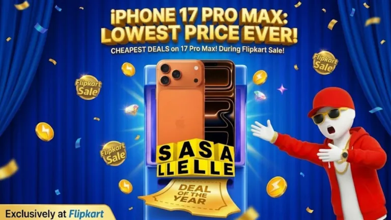 iPhone 17 Hits Lowest Price Ever: Cheapest Deals on iPhone 17 Pro Max During Flipkart Sale!