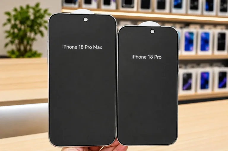 iPhone 18 Pro Body Reveal: Thicker Body, Shrunken Dynamic Island, and Game-Changing Chip!