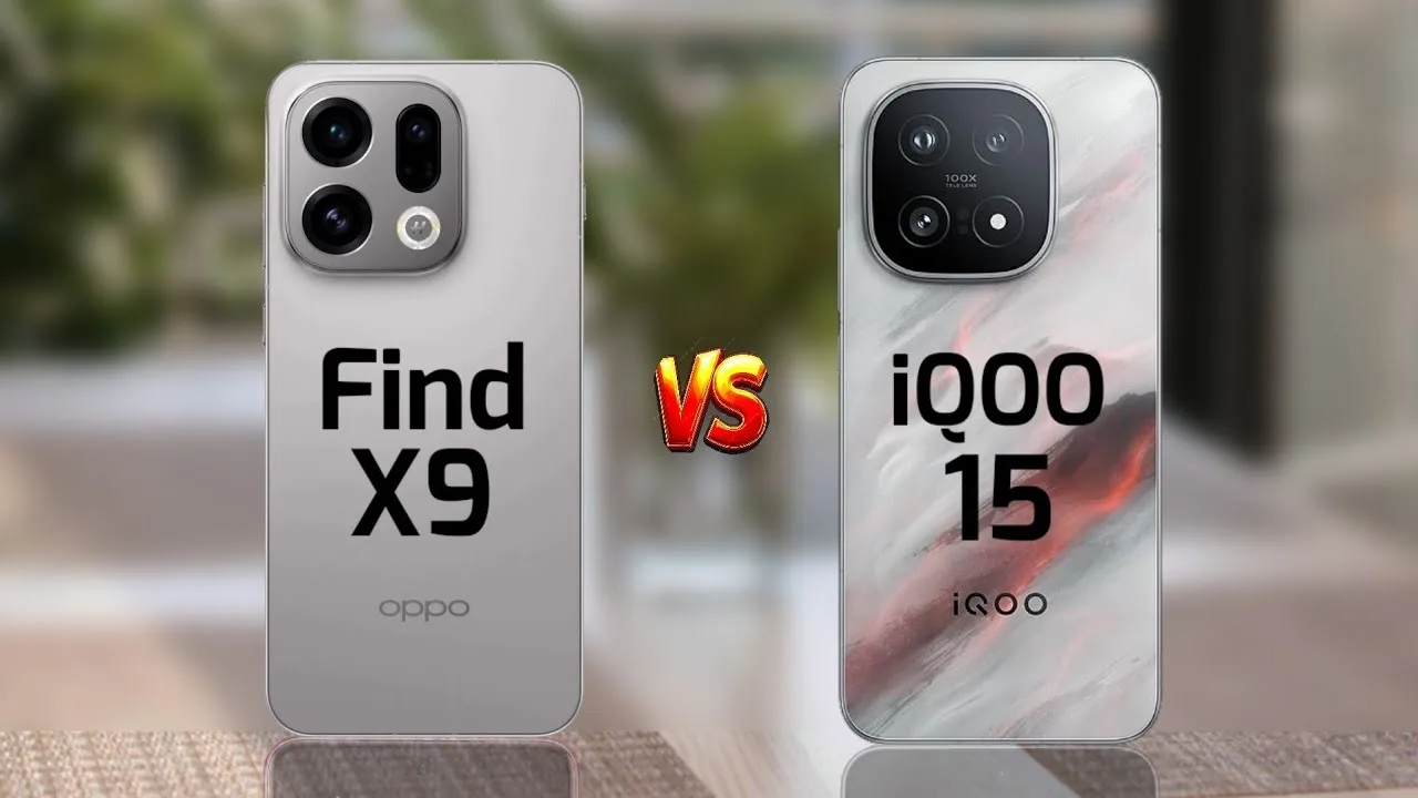 iQOO 15 vs Oppo Find X9