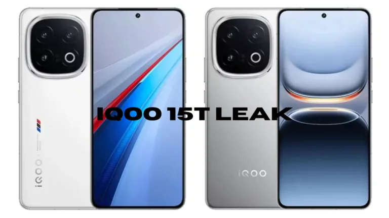iQOO 15T Leak – Massive 8000mAh Battery, 200MP Camera and 144Hz 2K Display Expected