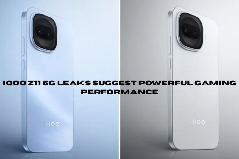 iQOO Z11 5G Leaks Suggest Powerful Gaming Performance – Big Battery and June 2026 India Launch