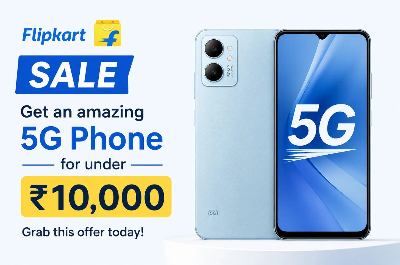 Flipkart Sale: Get an amazing 5G phone for under ₹10,000 – grab this offer today! - Phone For Under ₹10,000 | TIMESBULL