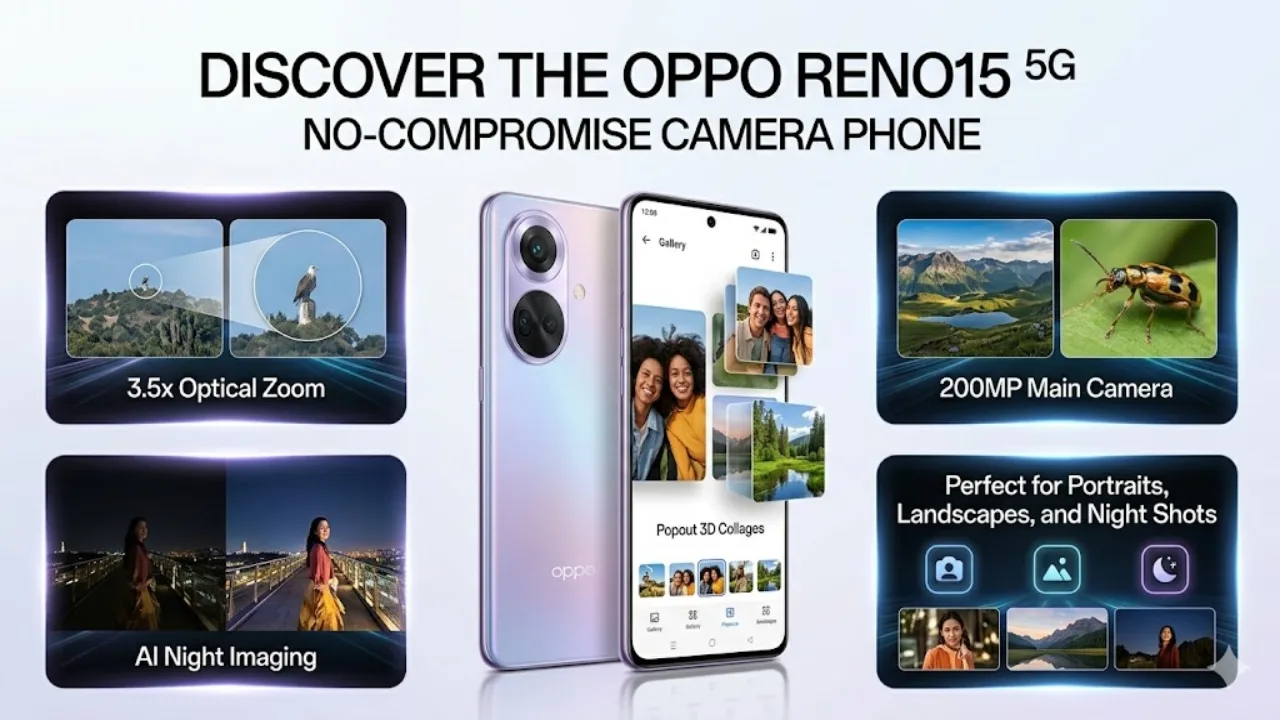 Portraits, landscapes, night shots — which camera phone does it all best in 2026? - Reno15 | TIMESBULL