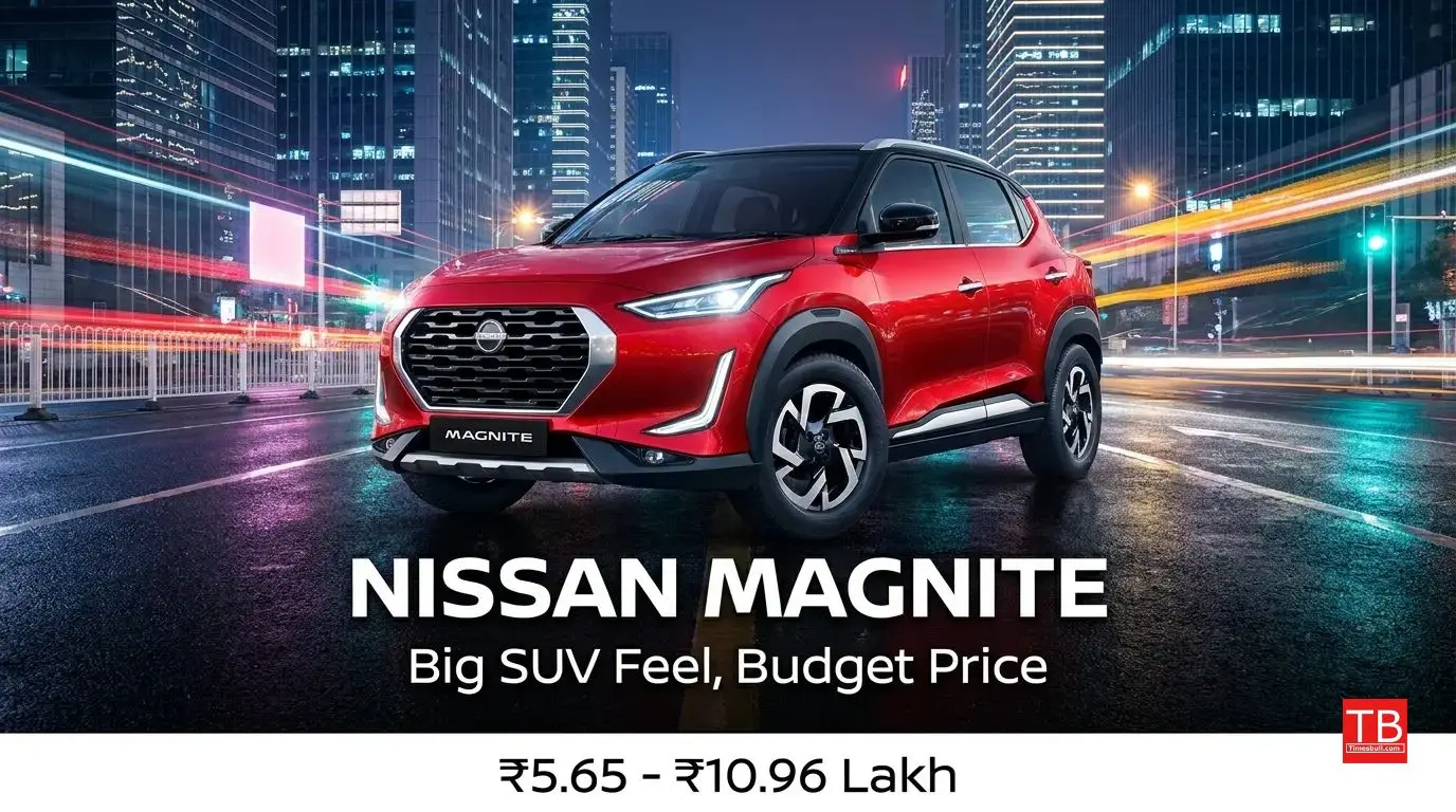 The Nissan Magnite... A large SUV at a low price