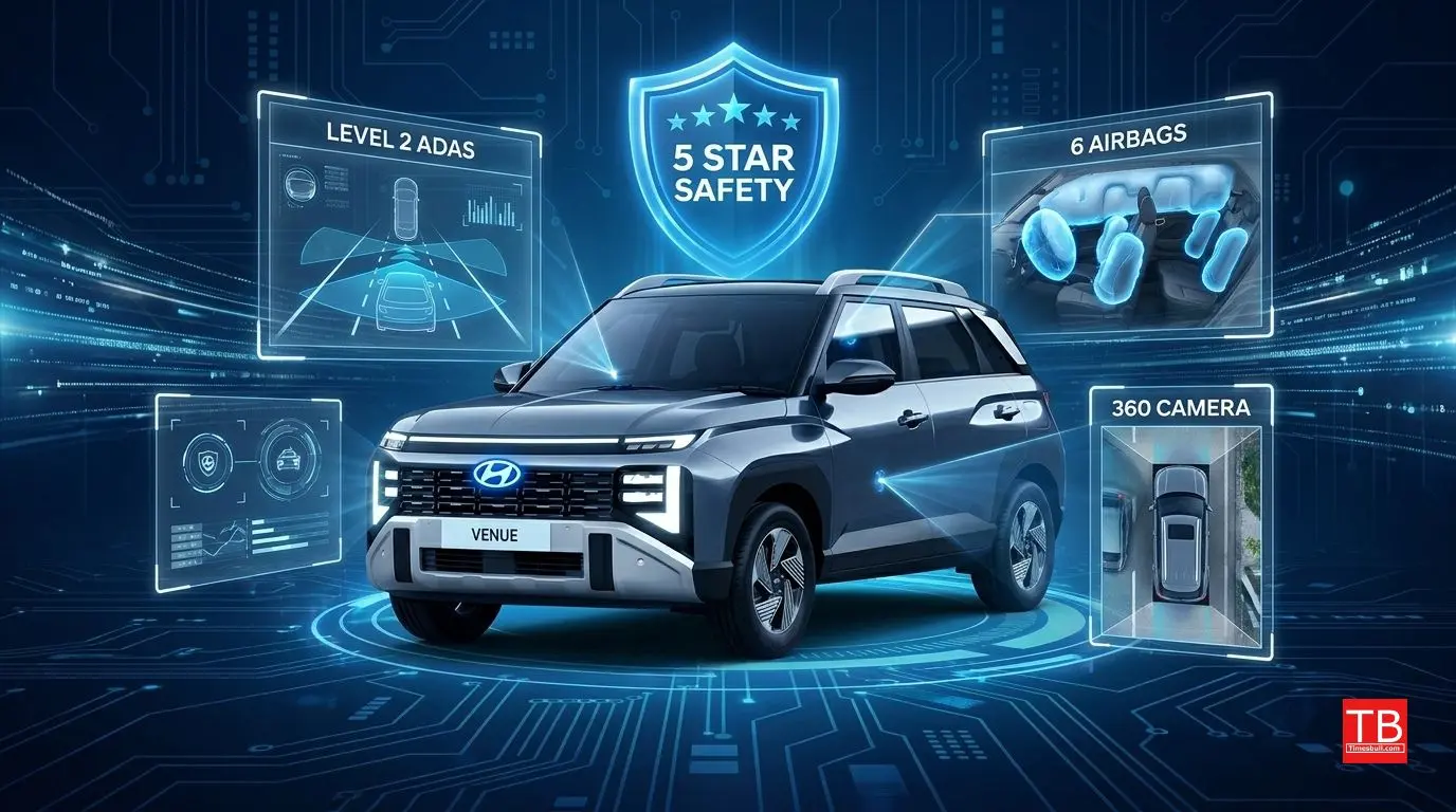 Hyundai Venue - Best in class safety with ADAS