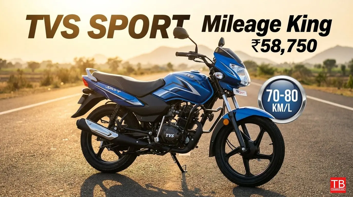 TVS Sport - the queen of mileage with a sporty&hellip;