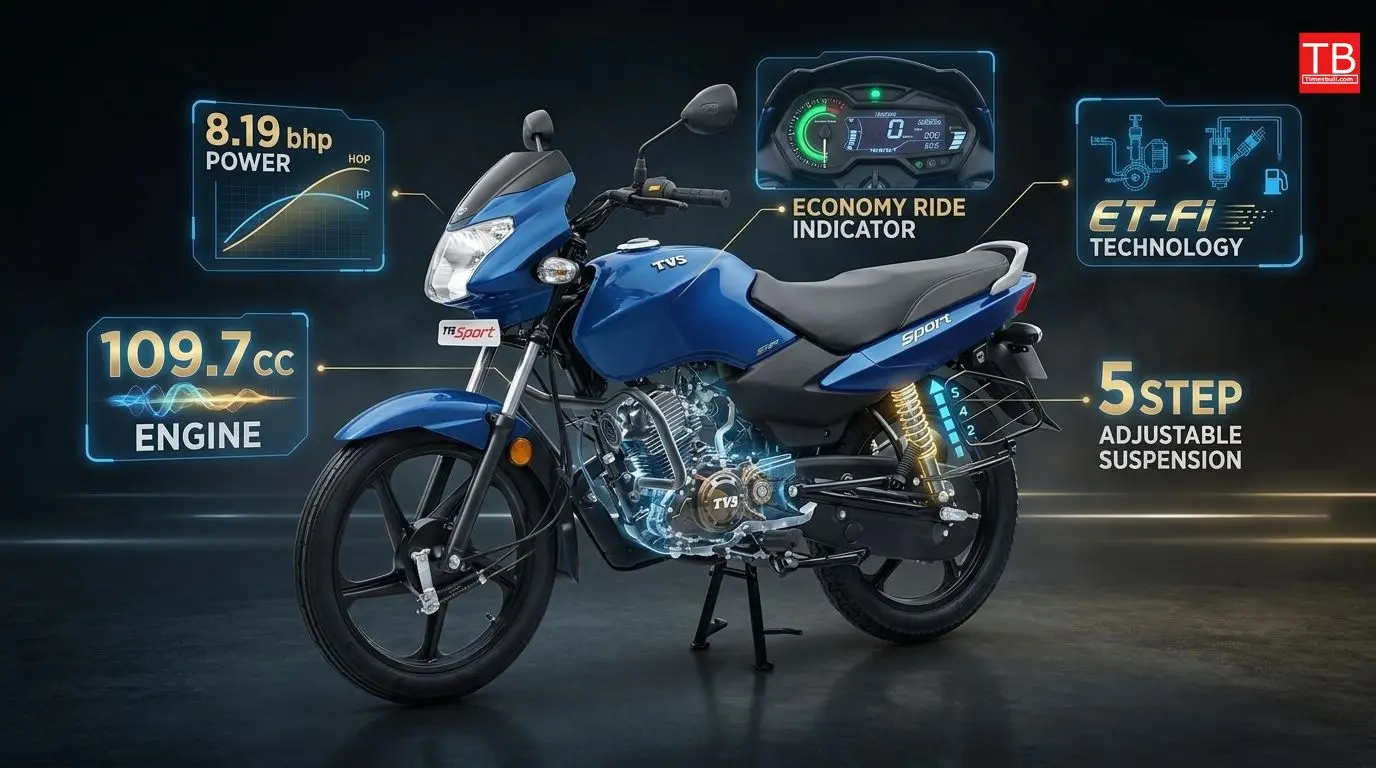 TVS Sport - The Best Combo of Mileage and Performance