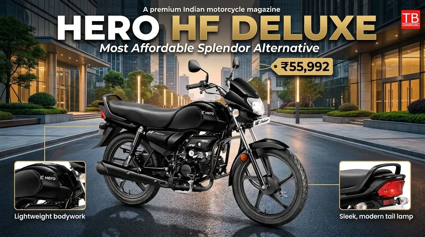 Hero HF Deluxe - the most affordable and reliable commuter