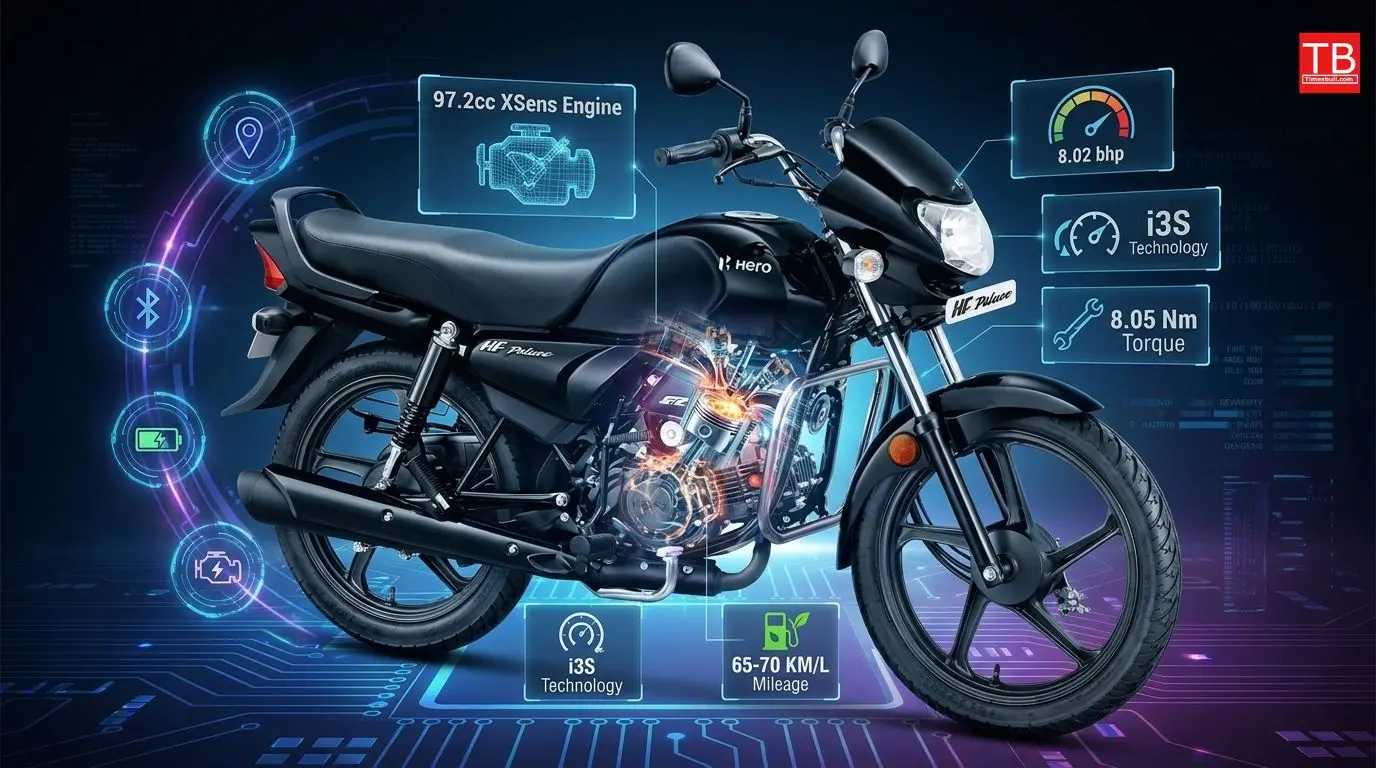 Hero HF Deluxe - Advanced technology and great mileage