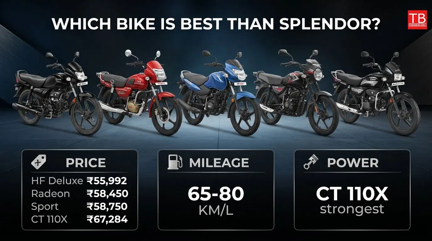 Splendor vs. Four Bikes Which is the best?