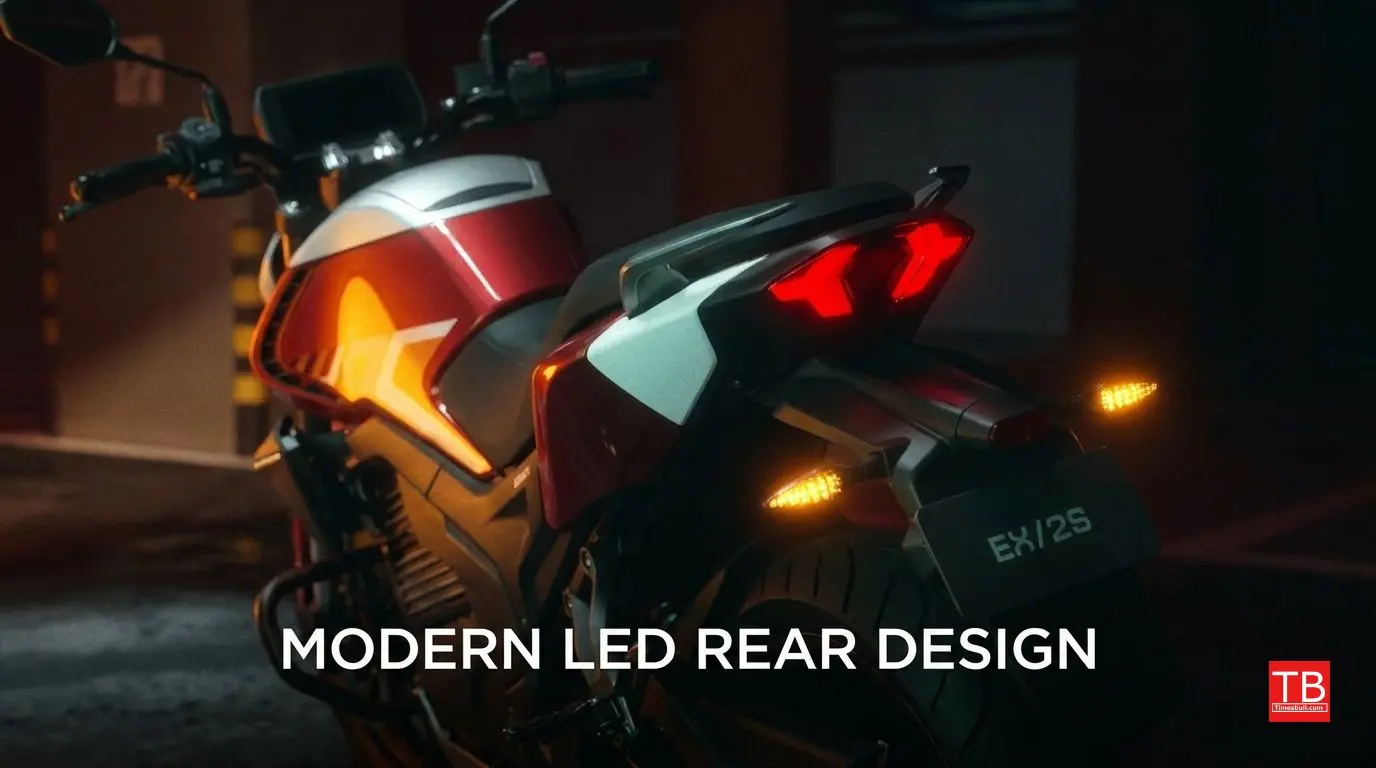 Rear section - sleek LED taillights
