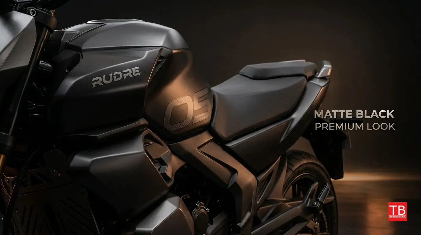 Matte Black finish - Premium feel