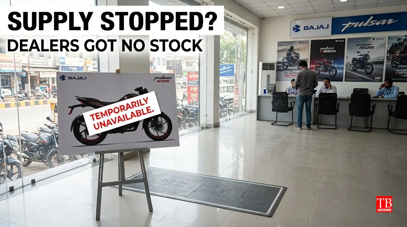 Supply stopped at dealerships
