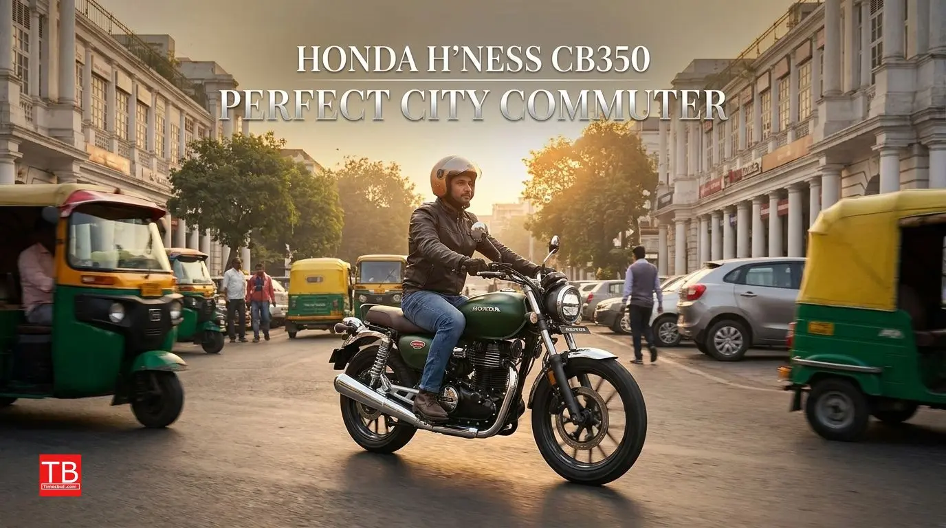 The CB350 H'ness - Ease of traffic
