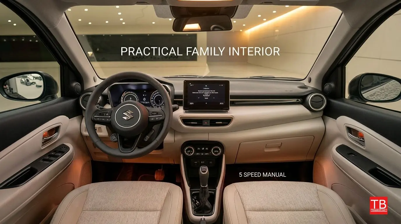 Maruti Celerio CNG - Practical Interior