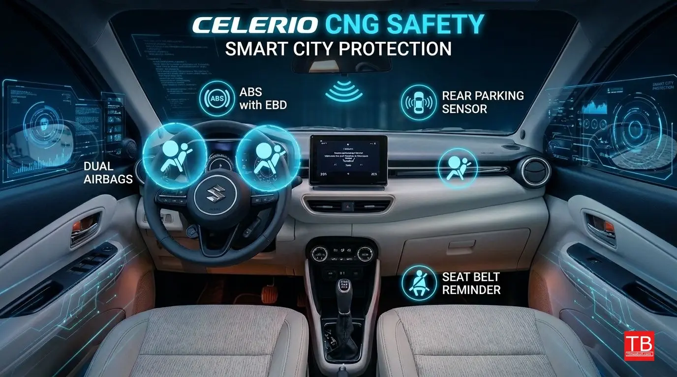 Maruti Celerio CNG - Safety features