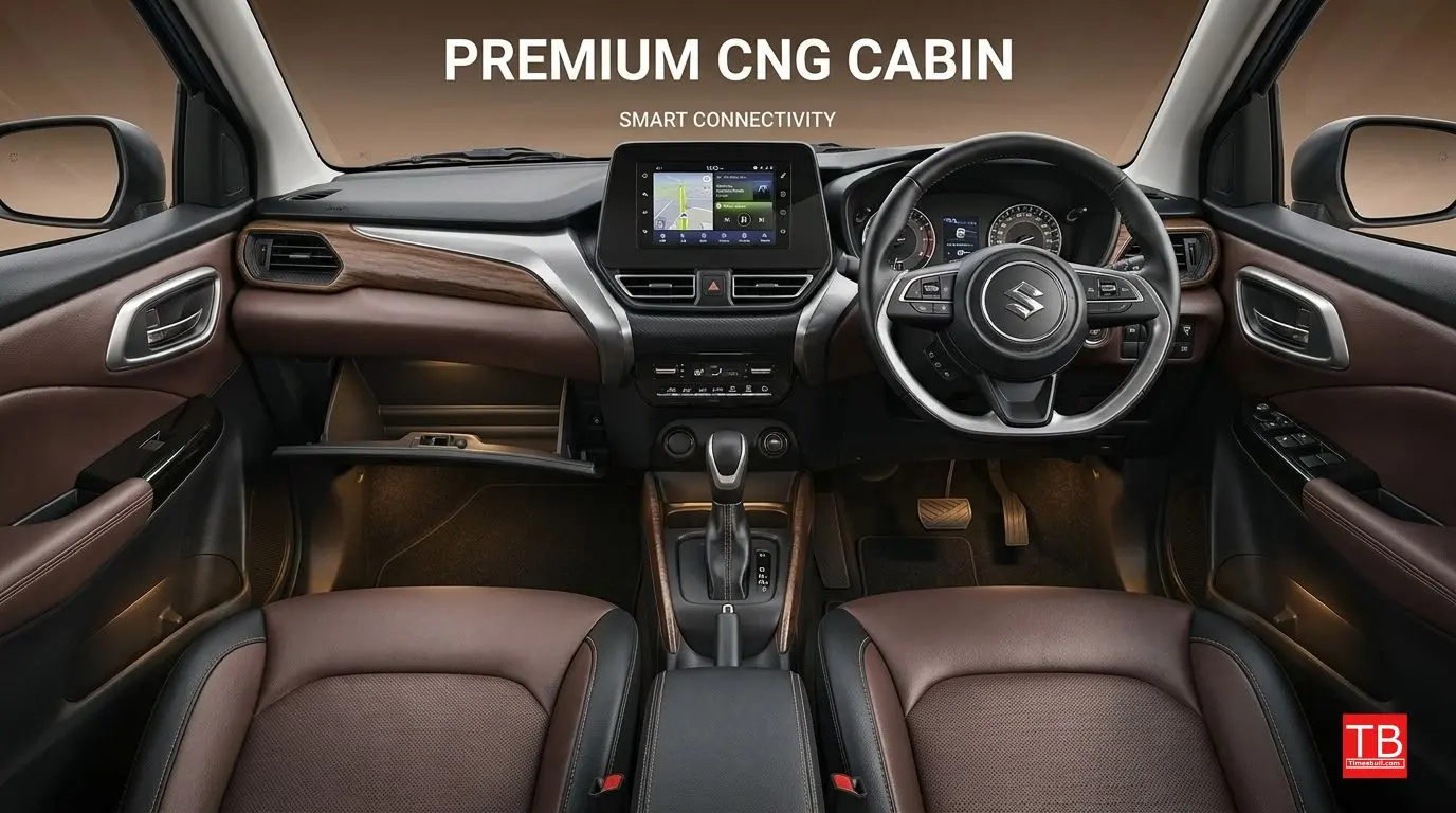 Maruti Fronx CNG - Feature Loaded Cabin