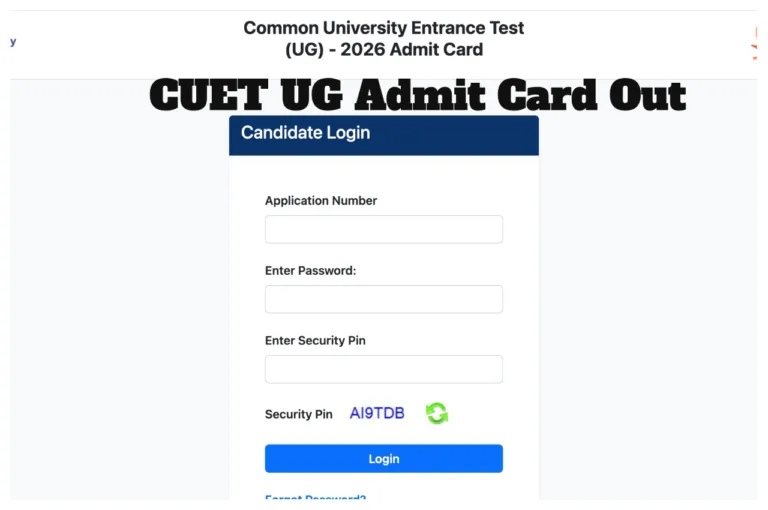 CUET UG Admit Card Out at cuet.nta.nic.in for June 6-7 Exam, Check Important Guidelines