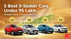 Top 4 Cheapest 5-Seater