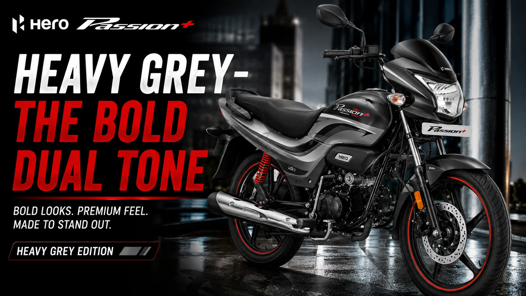 Heavy Grey - The Bold Dual-Tone