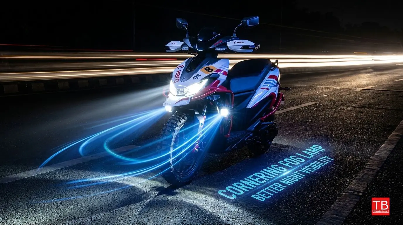 Cornering fog lamp
