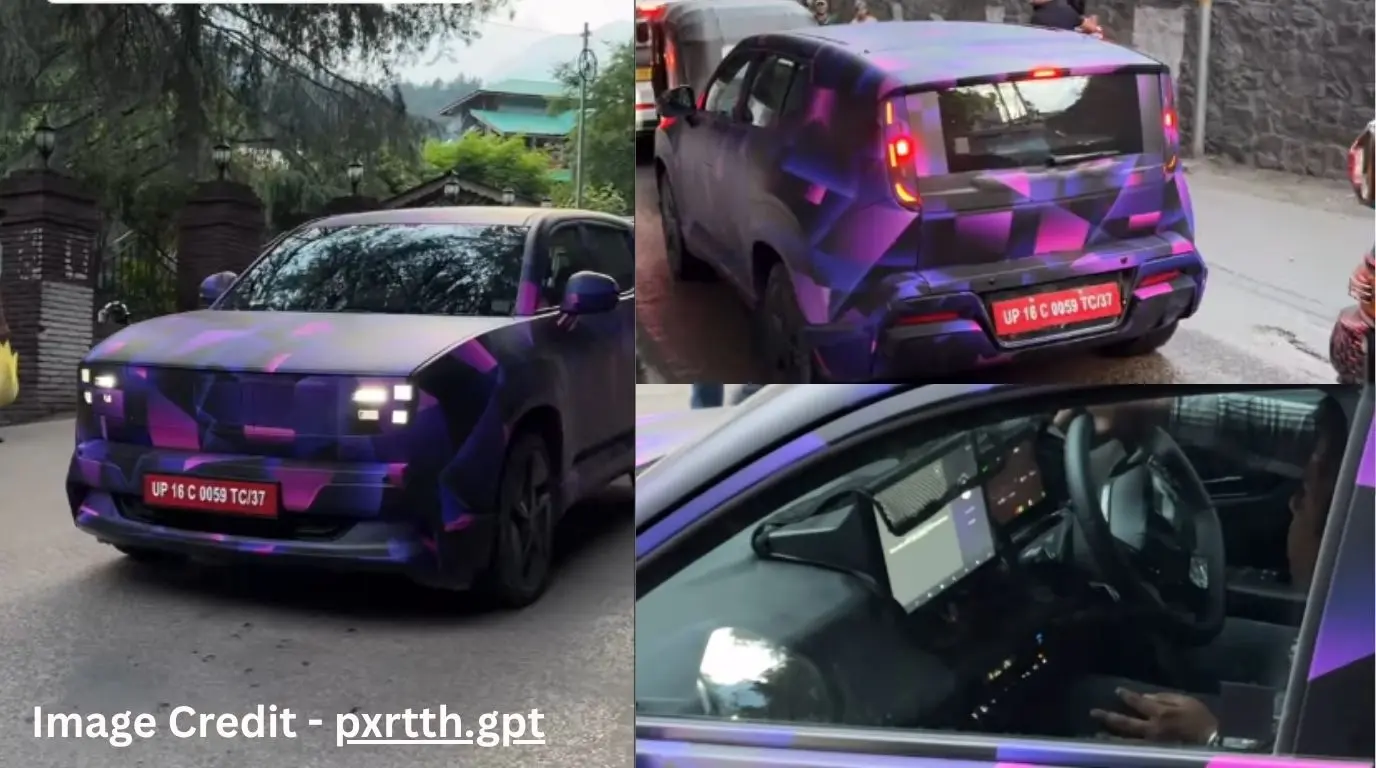Camouflaged Honda 0 Alpha EV Spotted in Manali