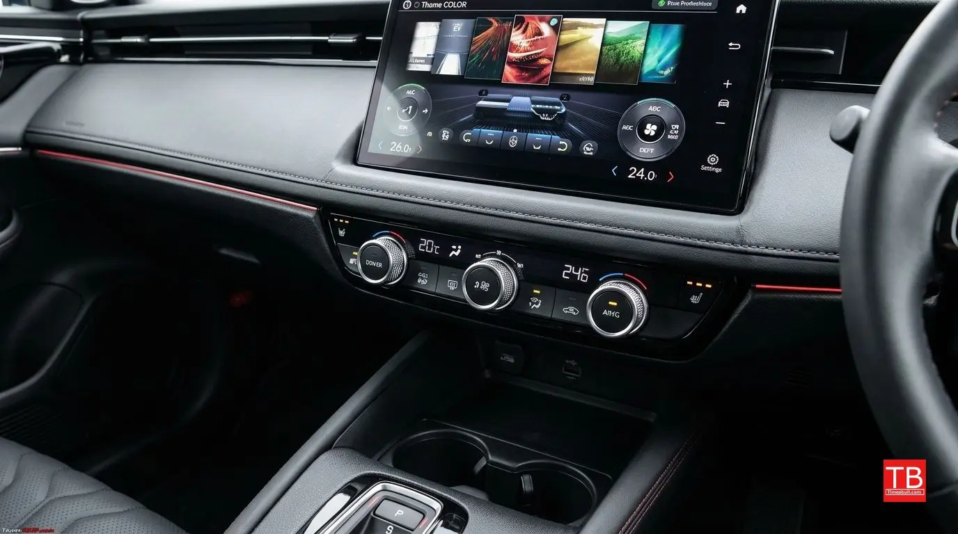 Physical climate control buttons - Practical Touch