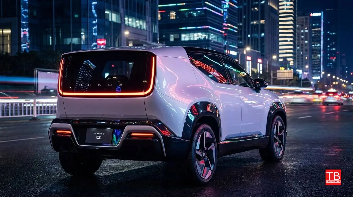 Vertically stacked rear taillamps