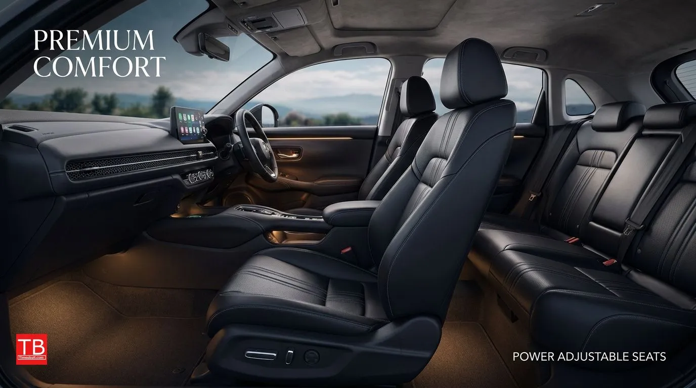 Premium Seats in the ZR-V