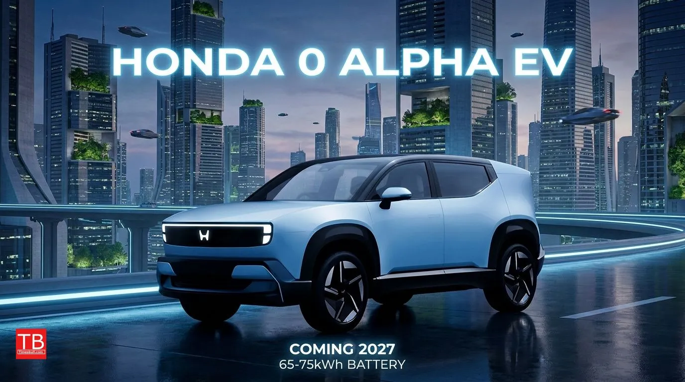 The new Honda Alpha EV