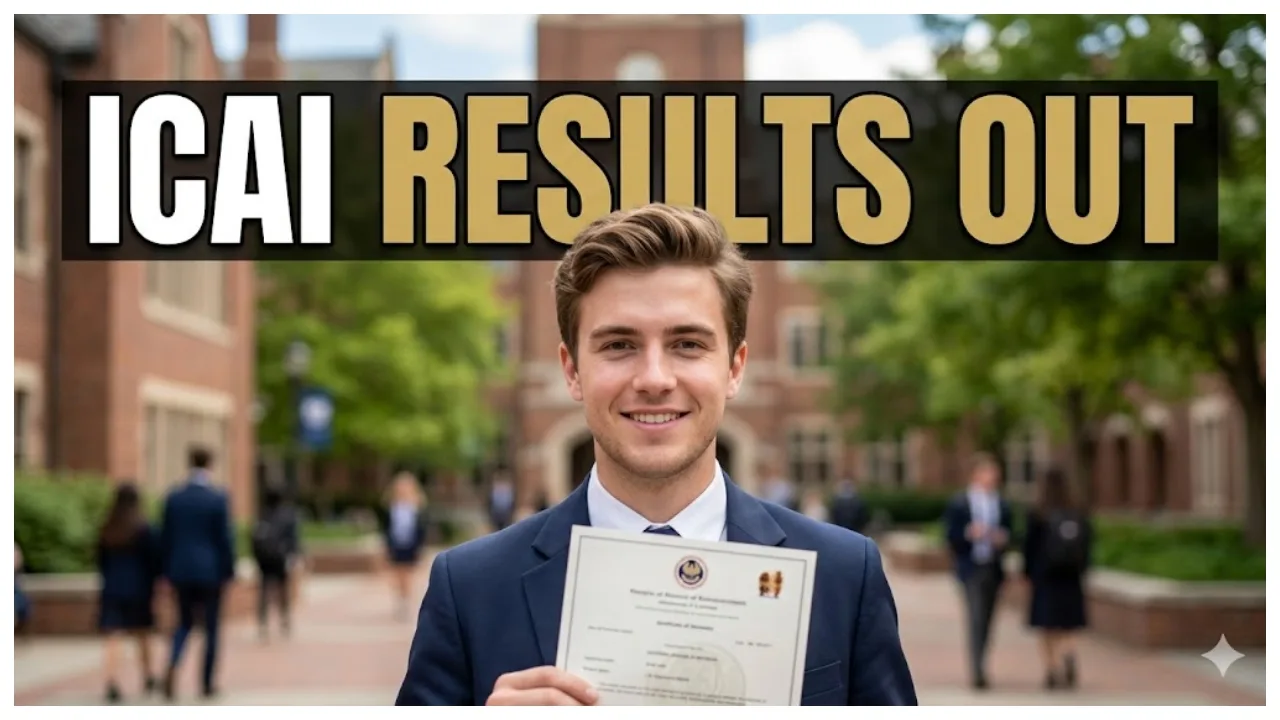 ICAI results 2026 OUT –...