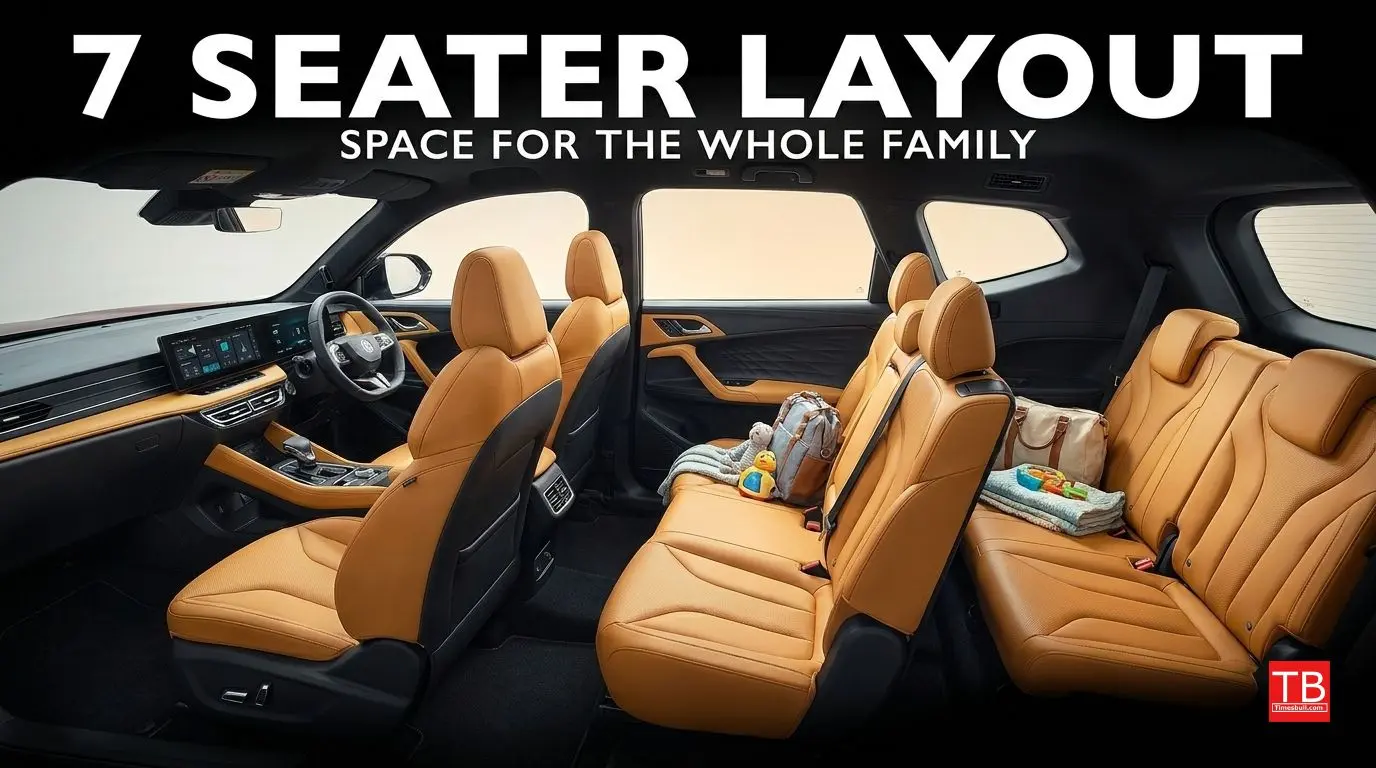 7-Seater Layout – Space for the Whole Family