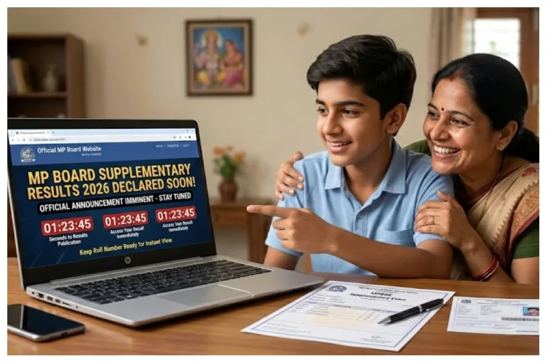 MP Board Supplementary Result 2026 – Class 10 & 12 Results Check at mpbse.mponline.gov.in & DigiLocker