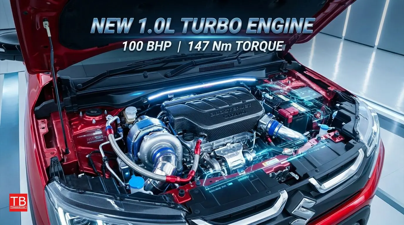 A glimpse of the 1.0 -litre turbo engine