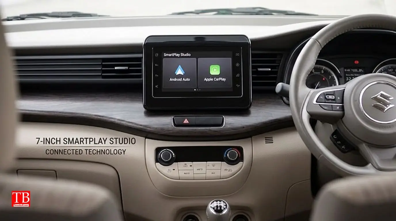 Large and clear 7-inch touchscreen infotainment
