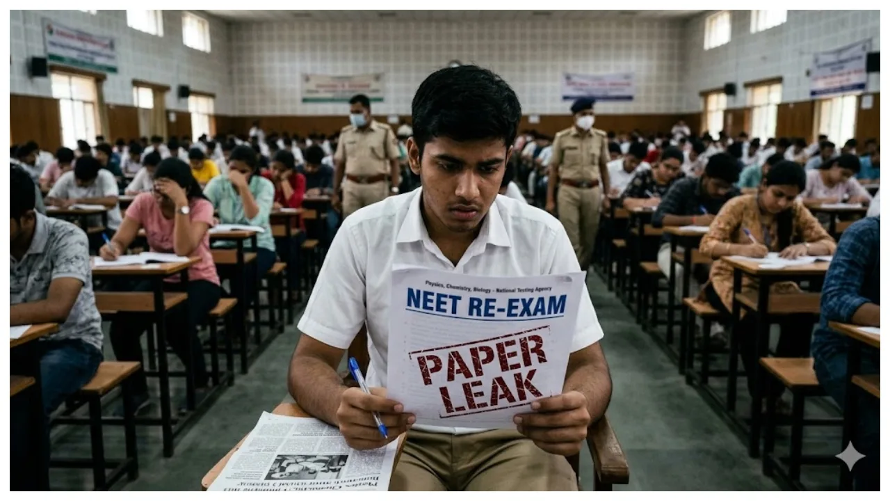 NEET Re-Exam Paper Leak –...
